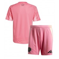 Inter Miami Domáci Detský futbalový dres 2025-26 Krátky Rukáv (+ trenírky)